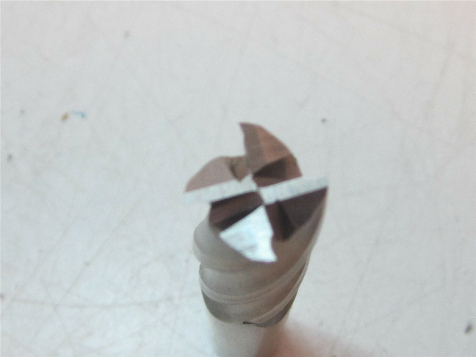 13mm Square End Mill 4F HSS RH CC 13mm x 3-1/4 x 1-1/4 x 1/2