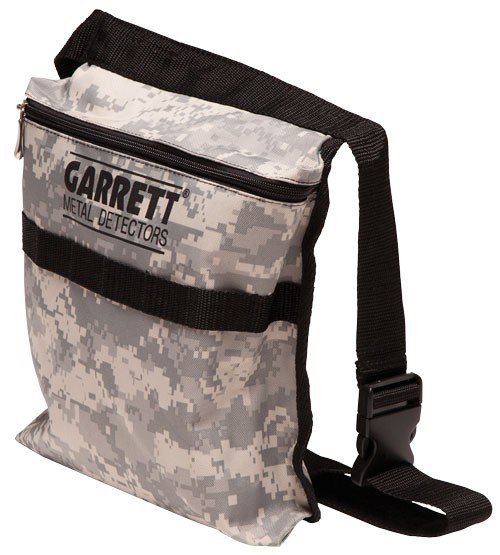 Garrett Ace 250 Metal Detector + Waterproof Coil + Camo Finds Pouch