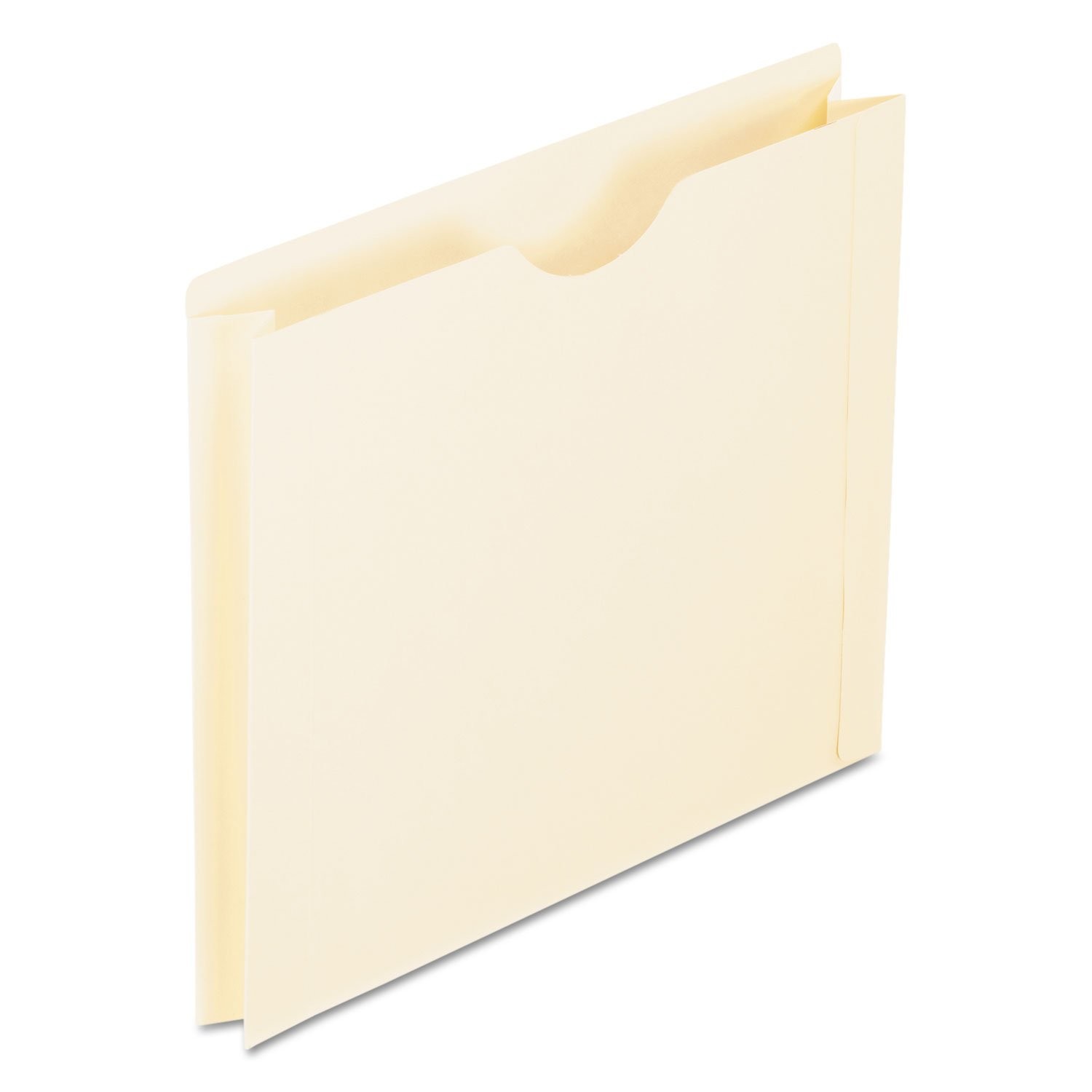 File Jackets, Letter Size, Manila, 2″ Expansion, Reinforced Straight-Cut Tabs…