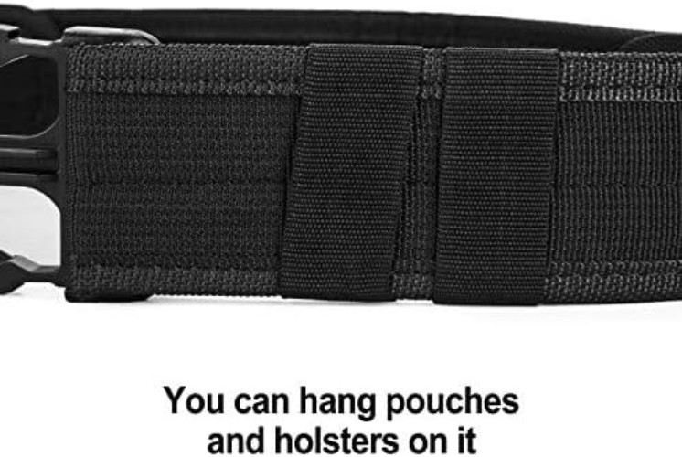 Durable 600D Nylon Tactical Belt with Quick Release Buckle – Universal Fit