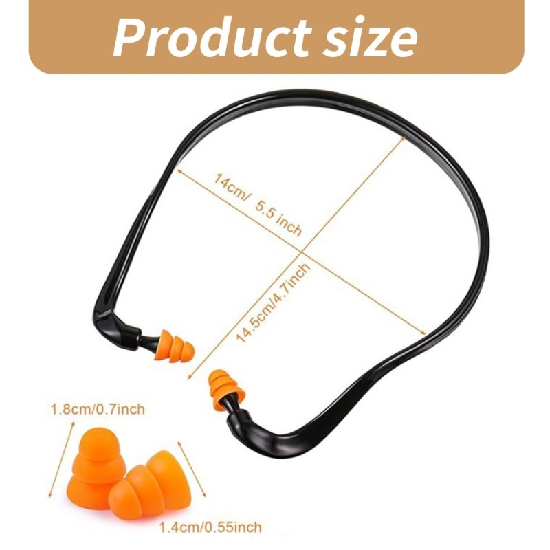 Earplug Headphones For Work Safety Earbuds Headphones Earplugs For Hearing