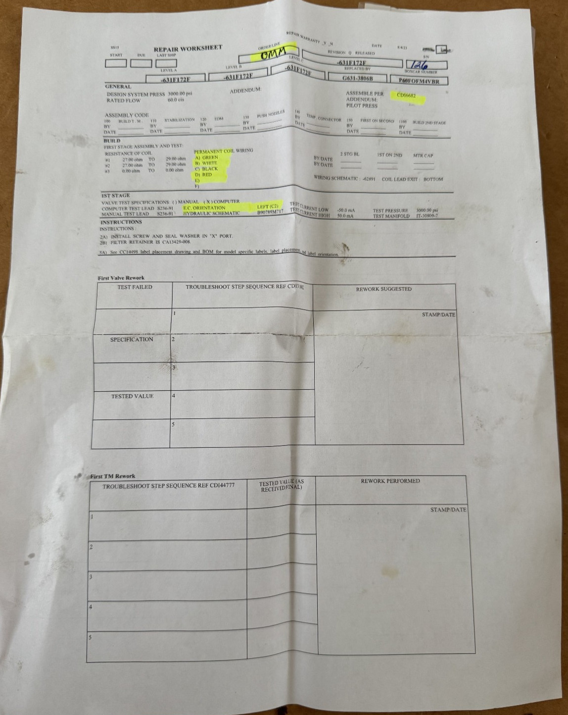 Moog 631F172F P60F0FM4VBR Servo Valve USA NextDay Air Available with Test Report