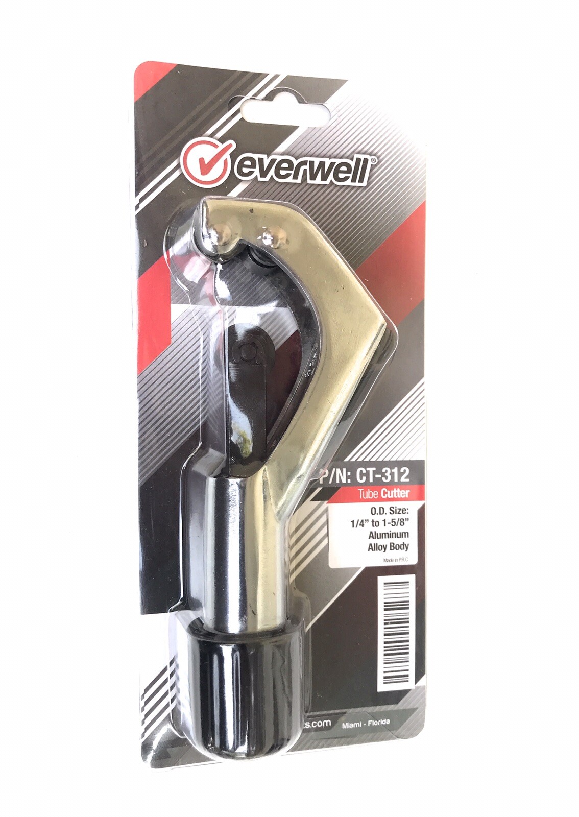 Tubing Cutter 1/4 to 1-5/8 Inch for Pipe Copper PVC Thin Stainless Steel Tube.