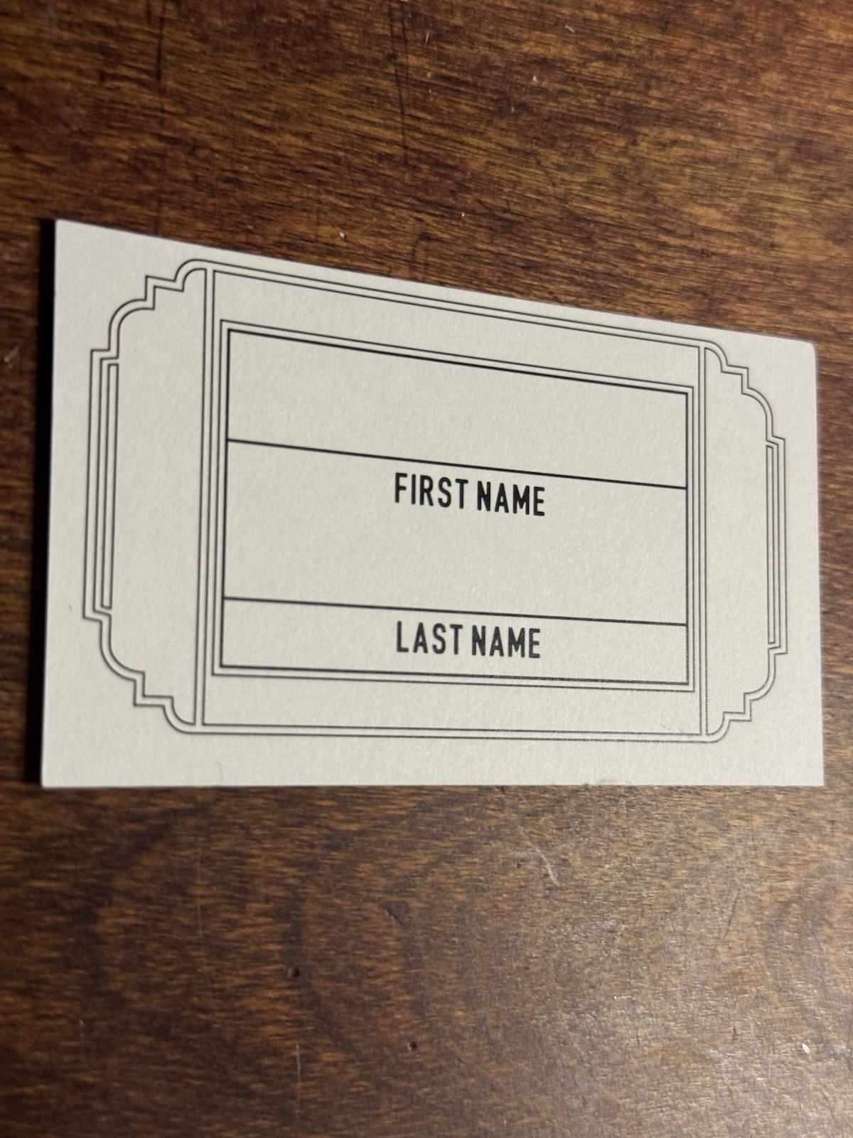 Taylor Swift prize ticket wedding card
