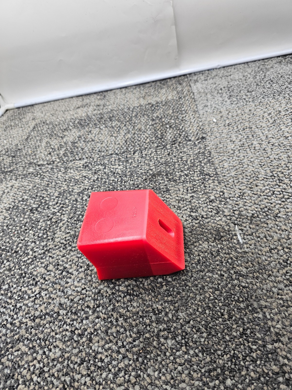 (QTY 1) Irregular Shaped Replacement Block RED 47/25