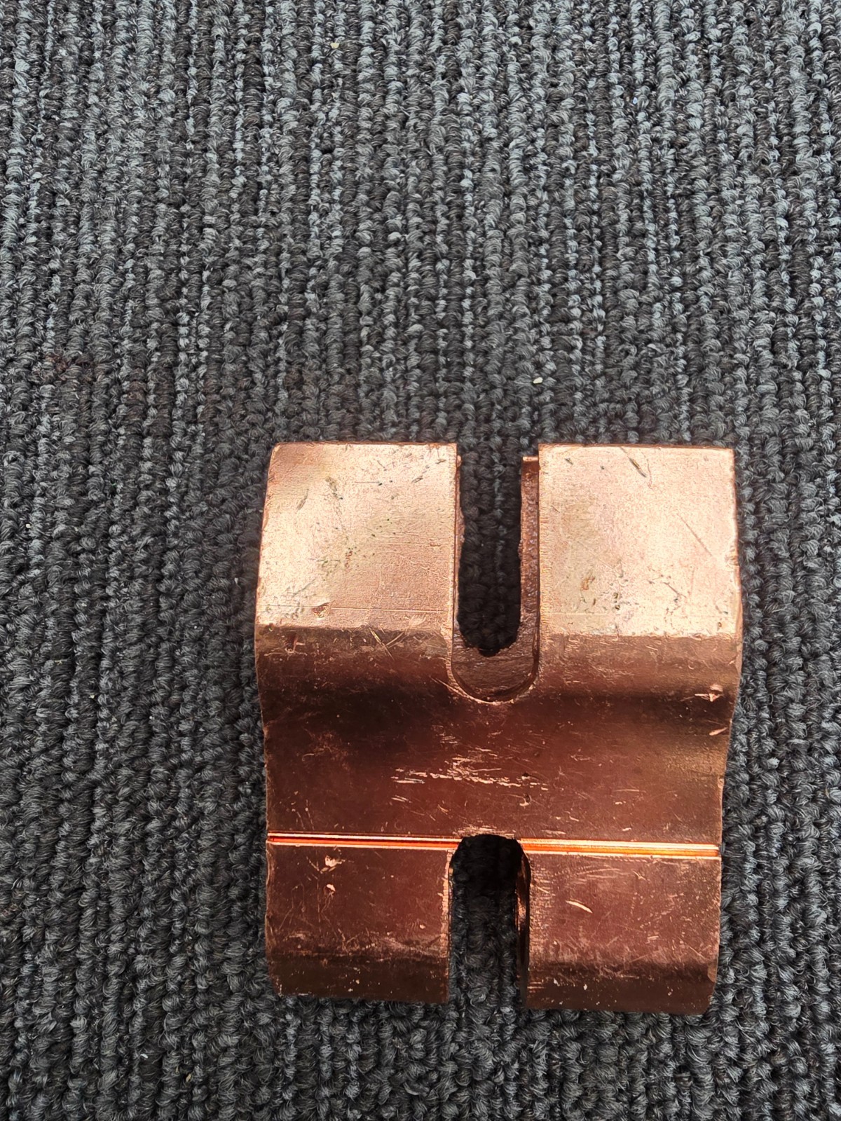 Burndy YSHG4429 Copper Compression Double H-Tap Connector 2 AWG-250 kcmil