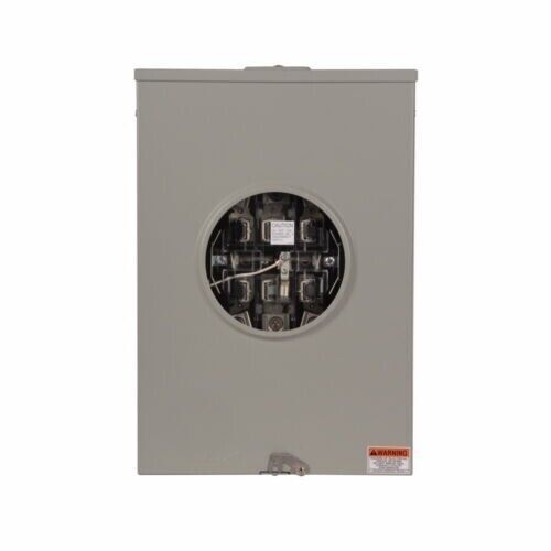 New Eaton UE7213CCH 200A 3-Phase Bypass Meter Socket