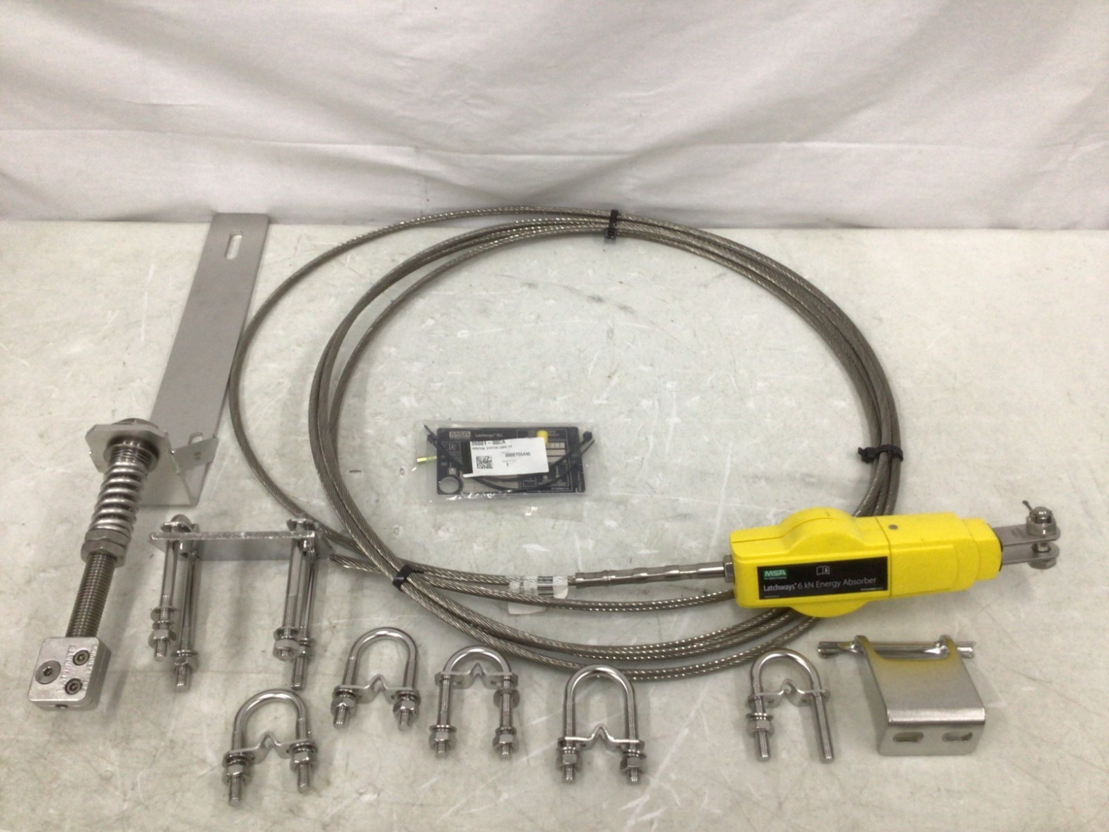 Msa Safety 30925-00 Latchways Vertical Ladder Lifeline Kits Vertical Ladder