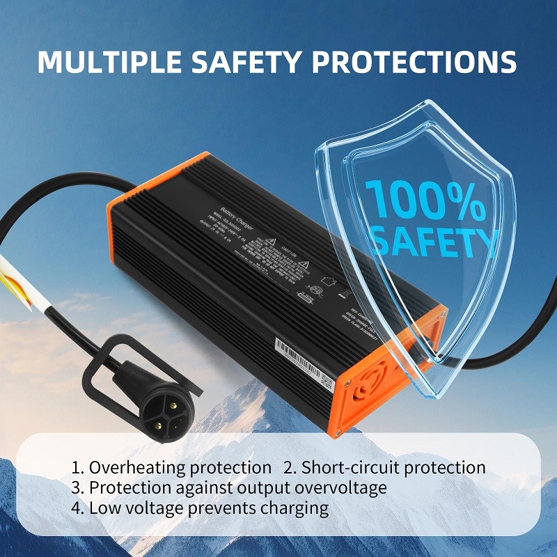 24V 8A Lithium Battery Charger for NOBLELIFT EDGE PTE15N Electric Pallet Jack
