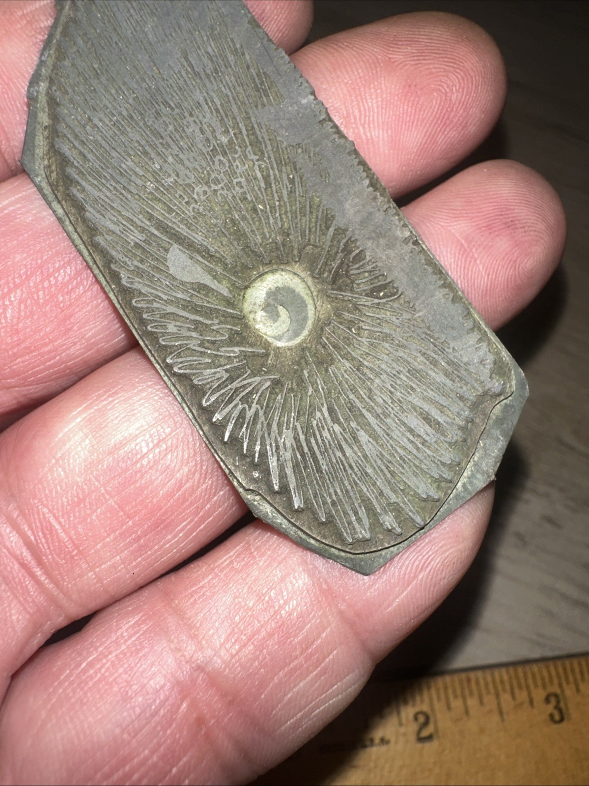 Printing Block “ Unknown Image?? Flowers? “