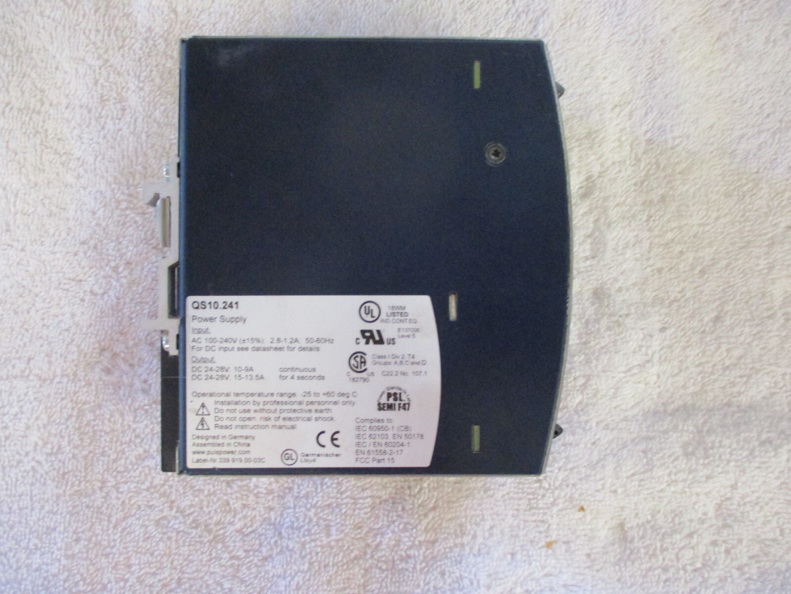 PULS QS10 Power Supply QS10.241