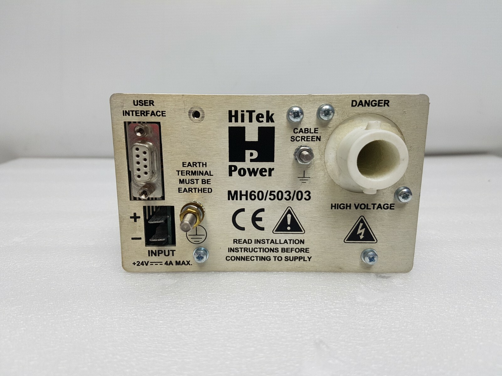 HiTek Power A503/160 MH60/503/03 HIGH VOLTAGE POWER SUPPLY