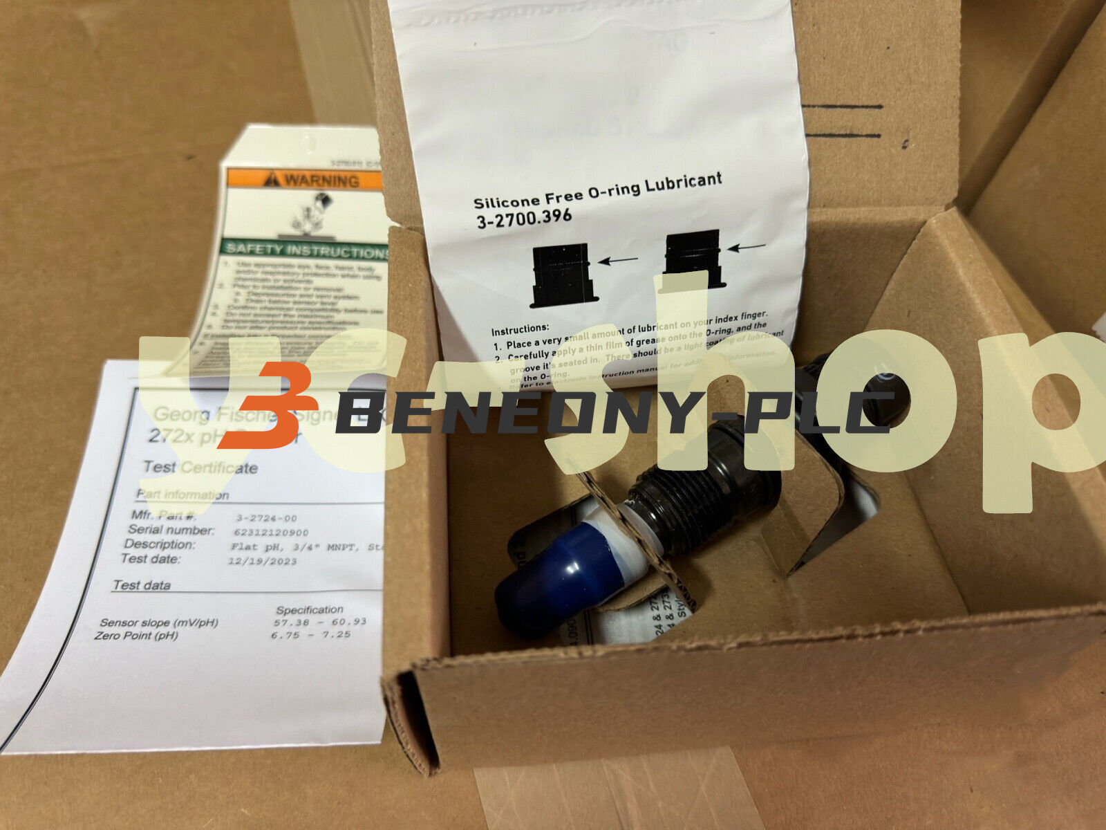 1pc new GF 3-2724-00 159001545 PH probe electrode Fast Shipping via DHL
