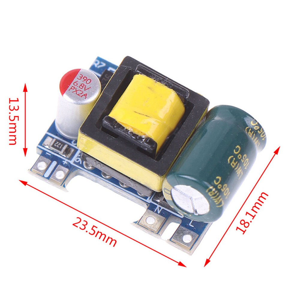 5pc Mini AC-DC 110V 120V 220V 230V To 5V Converter Board Module Power Supply