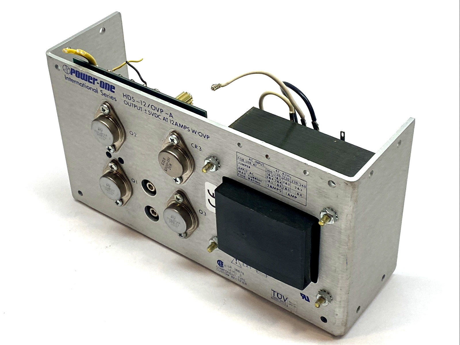 Power-One HD5-12/OVP-A Linear Power Supply 5V 12A
