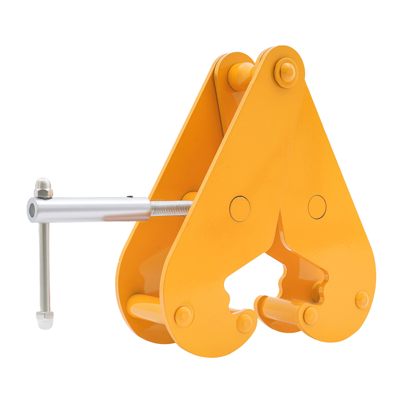 Beam Clamp 3 Ton Load Capacity Lifting Clamp Adjustable Opening Flange 80-320mm
