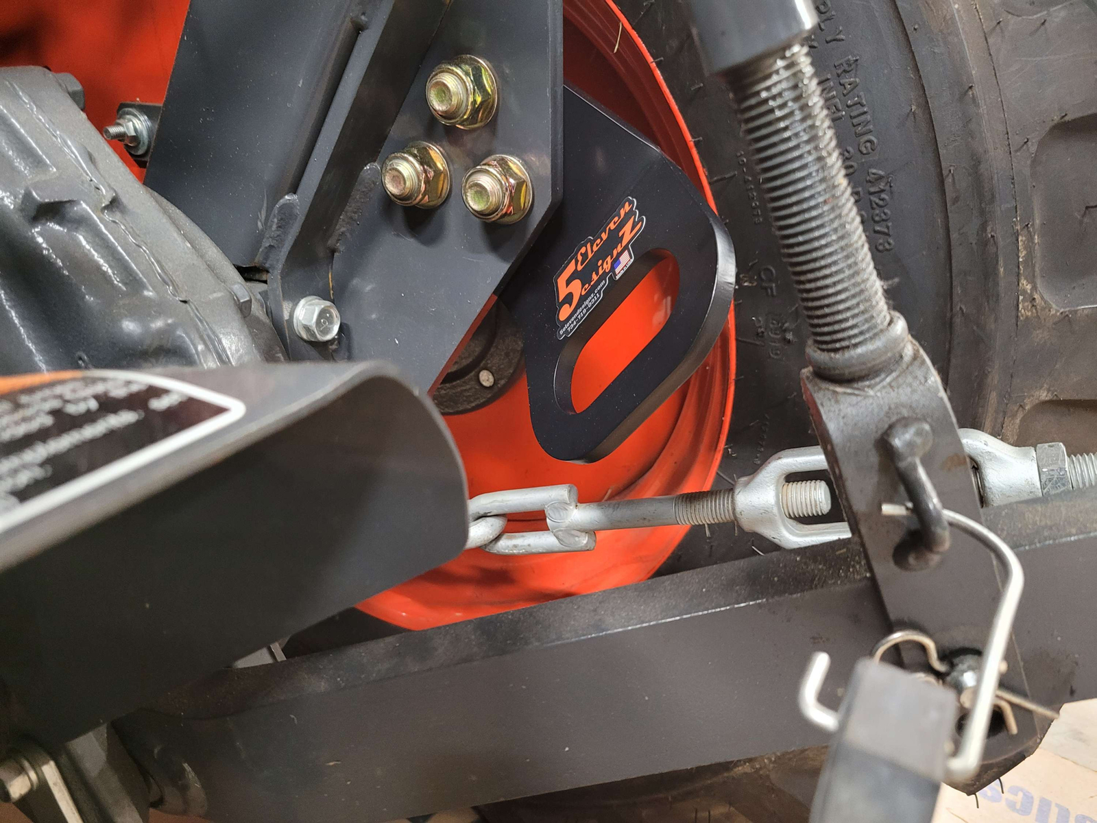 Kubota Rear Tie Down Loops TDKU002