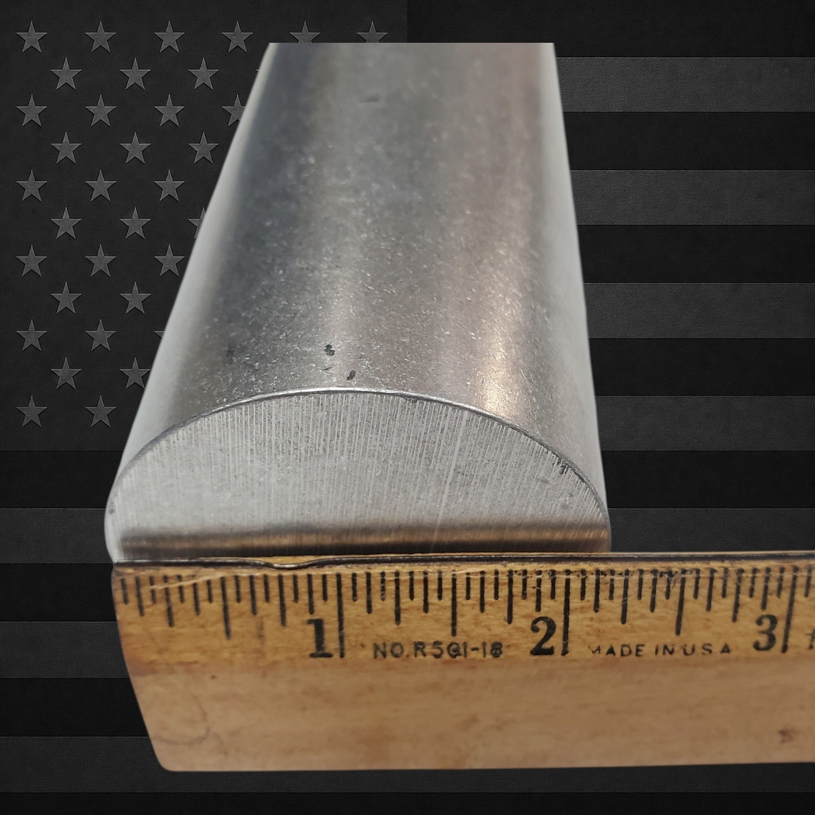 2 PCS 6061 T651 Aluminum Round Bar 2.250″ Dia x 4.500″ & 4.625″ USA Billet