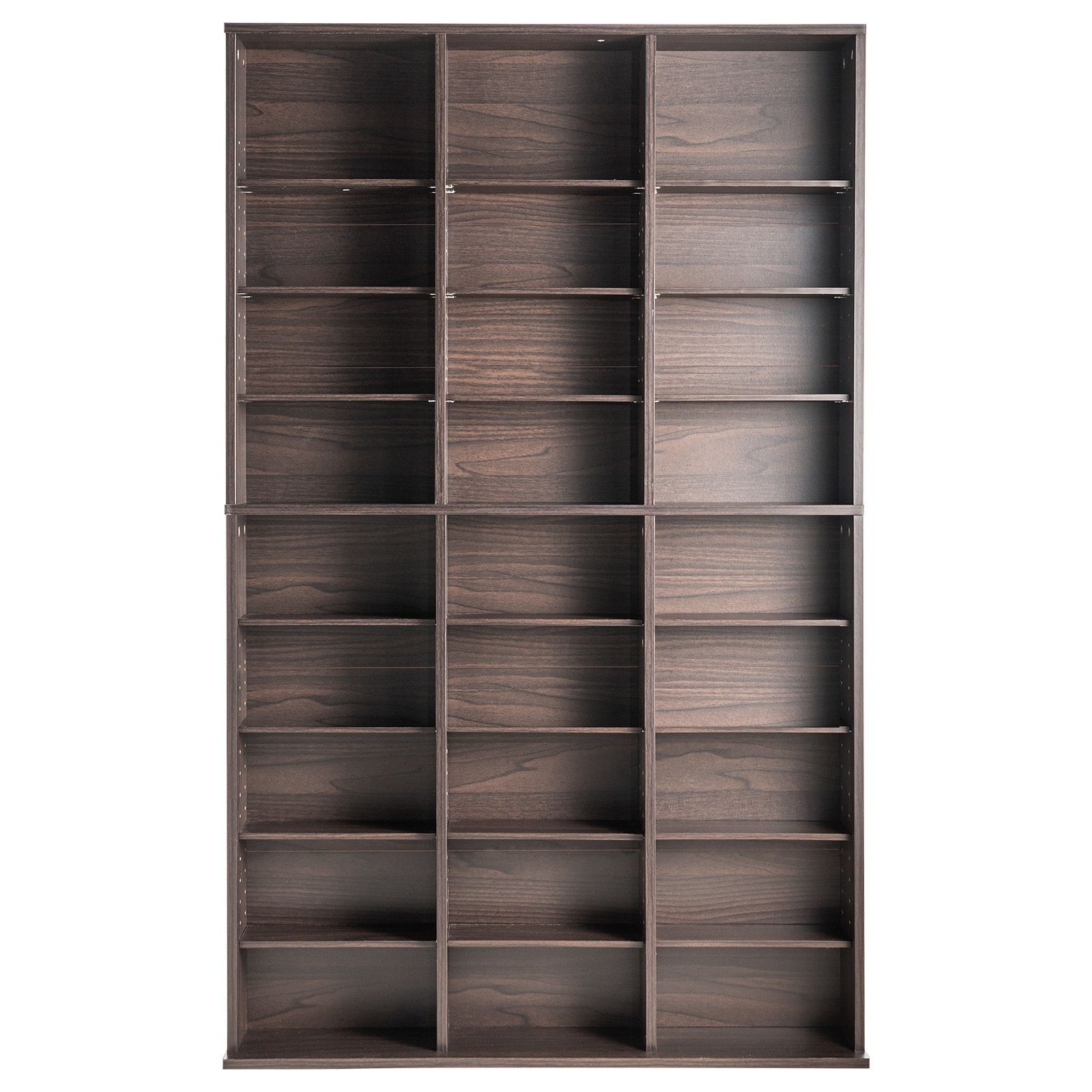 Media Storage Cabinet, 9 – layer DVD Shelf Holds up to 756 CDs, Adjustable CD