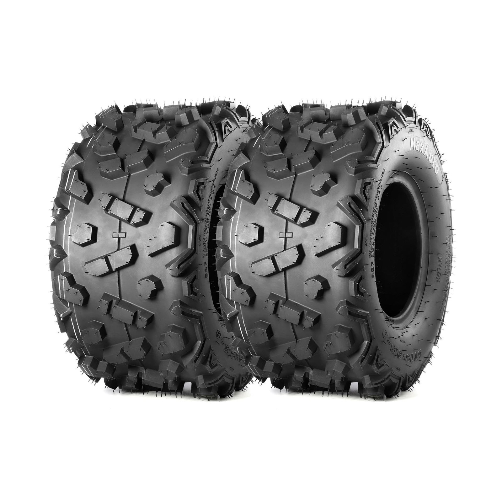 MaxAuto AT18x9.50-8 ATV Tires 18×9.5-8 Lawn tractor Tires 18×9.5×8 Zero Turn …