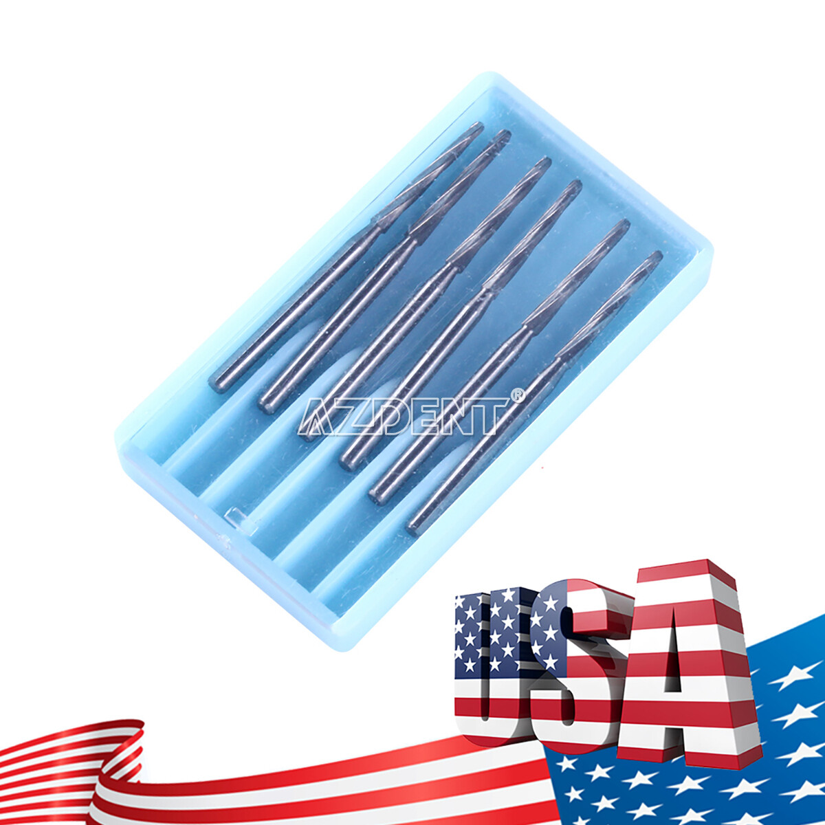 Root Surgical Carbide Bone Cutters Separating Burs Drills 28mm FG Dental