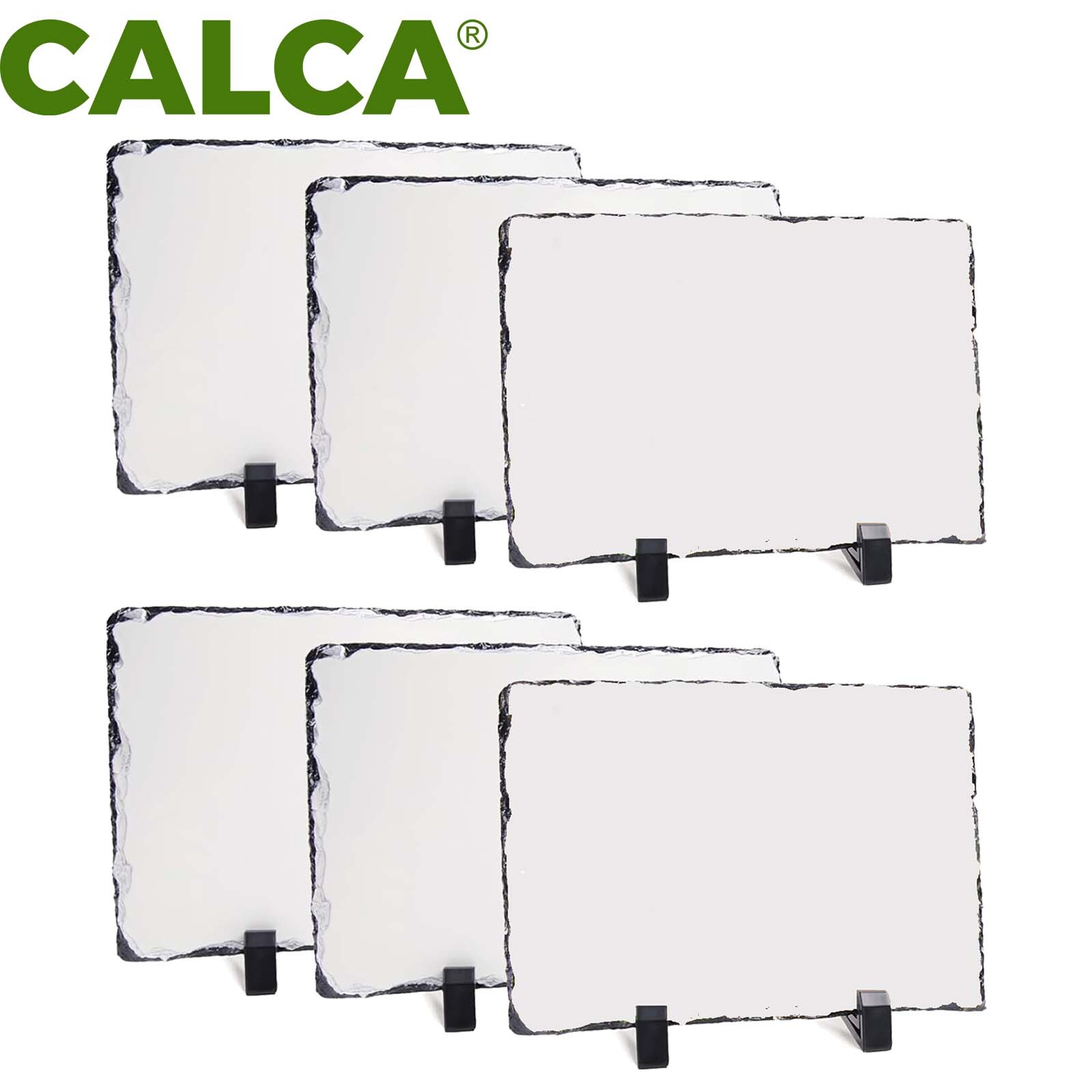28pcs 5.9in x 7.9in Sublimation Rectangle Photo Slate Rock Plaque Blanks