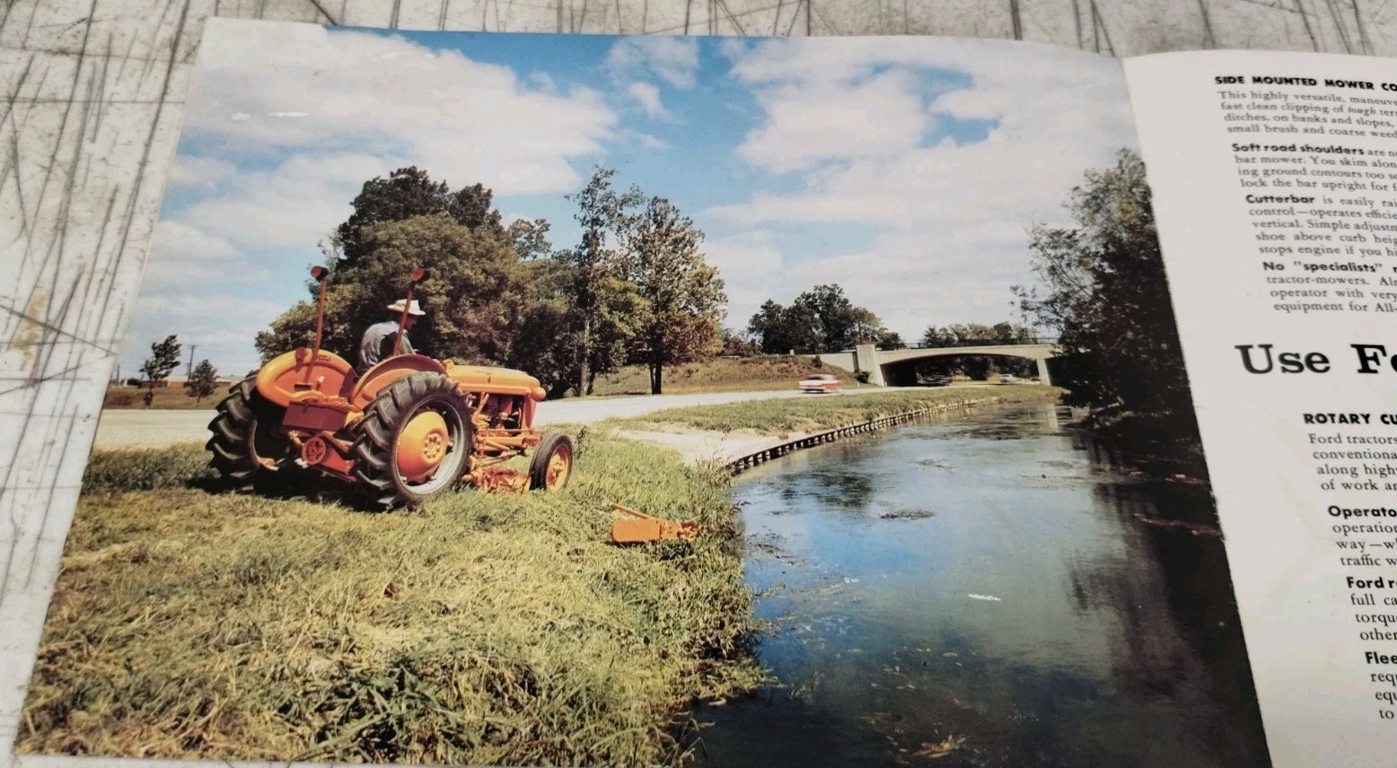 Ford Tractors And Equipment For Grounds Maintenance AD-6950