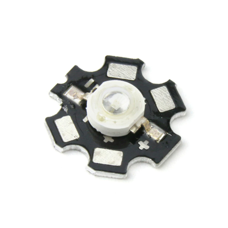 1W/3W/5W Hi-Power LED UV 395nm-405nm 280mA~1300mA STAR Ultraviolet Starboard