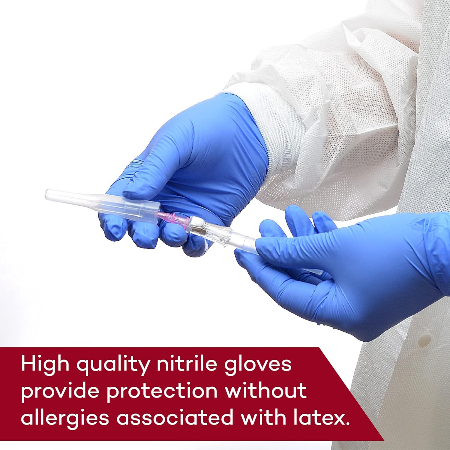 Medical Exam Gloves – 2000 Count Medium Nitrile Gloves, Disposable Non-Irritatin