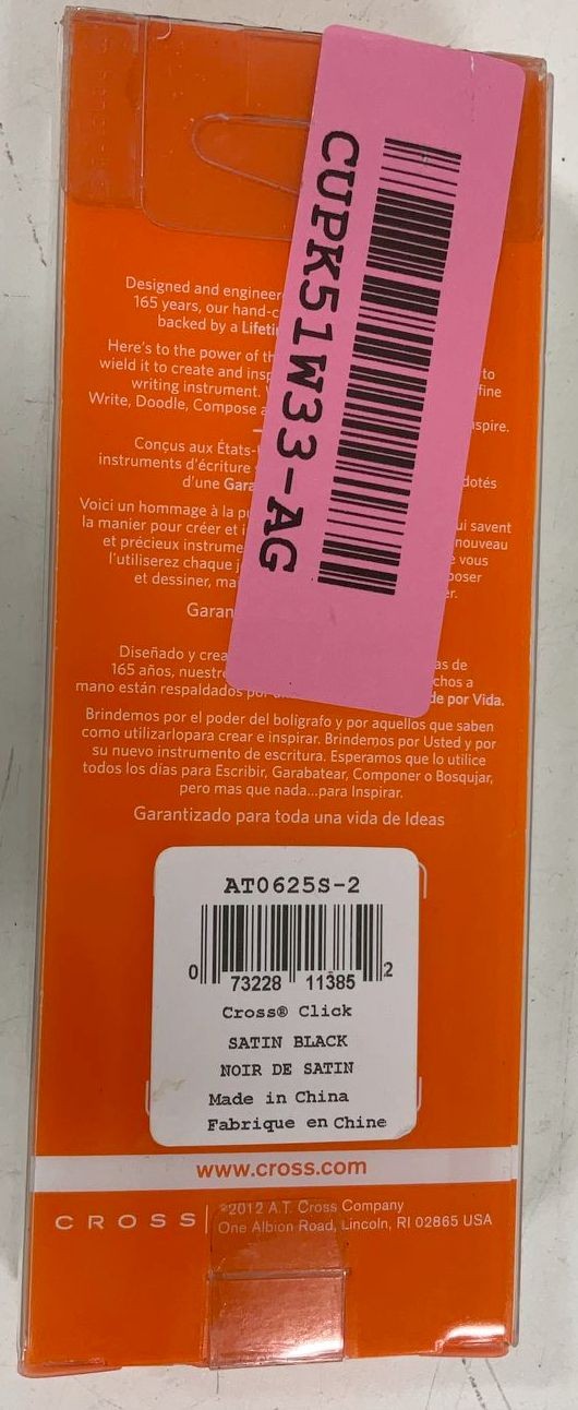 Cross Pen Gel Ink Satin Black