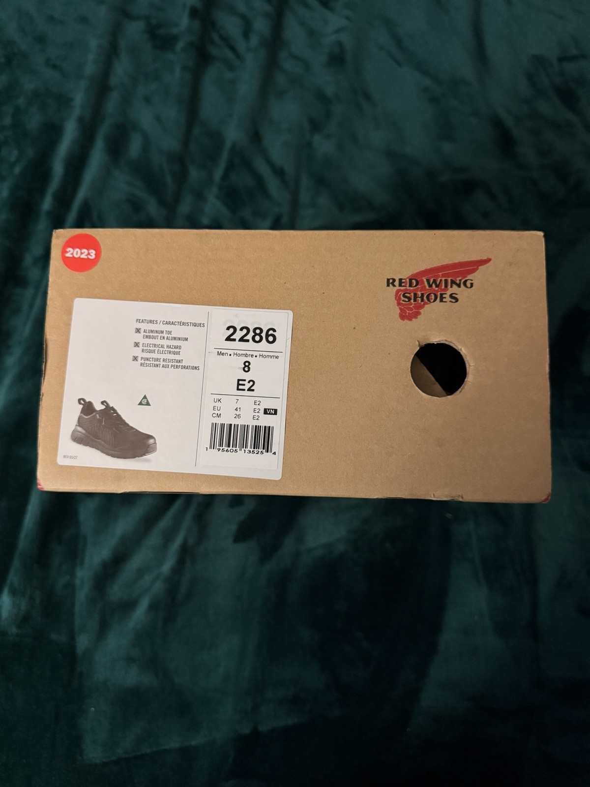 Red Wing Shoes ECOLITE 2286 Men’s CSA Safety Toe Athletic Shoe