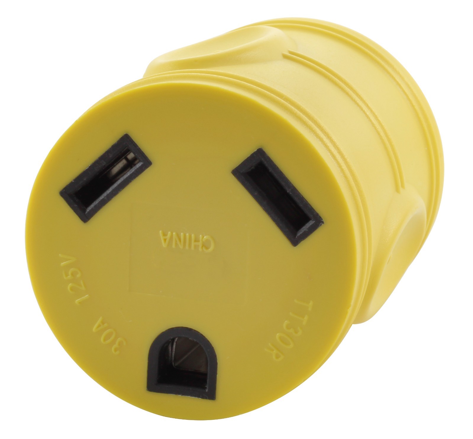 Compact Locking RV Adapter NEMA L14-30P to NEMA TT-30R by AC WORKS®