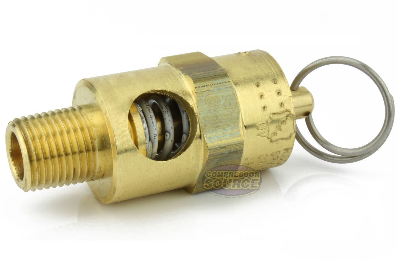 1/8″ NPT 150 PSI Air Compressor Safety Relief Pressure Valve Tank Pop Off USA
