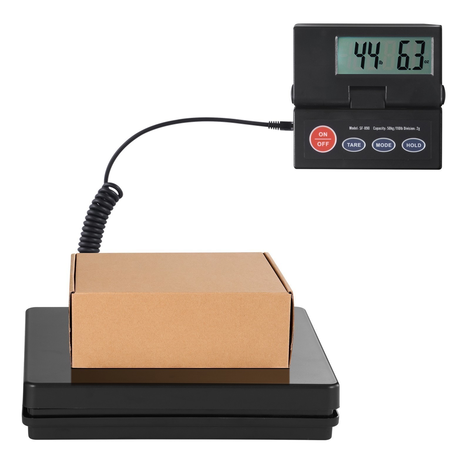 Shipping Scale Digital Postal Scale 110 lbs x 0.07 oz. AC/DC Package LCD DEAL US