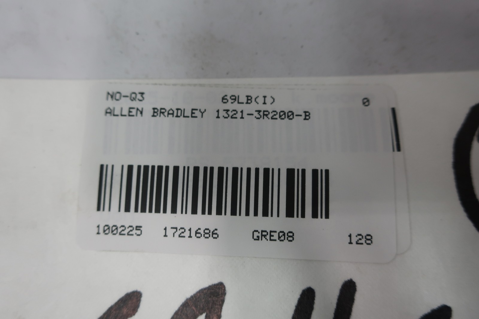 Allen Bradley 1321-3R200-B Line Reactor 0.11mh 600v-ac 3ph