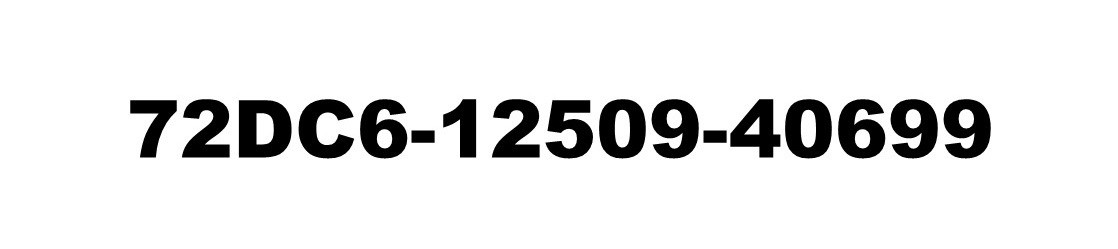 11724 OEM MANIFOLD, DIA 42.5CM 72DC6-12509-40699