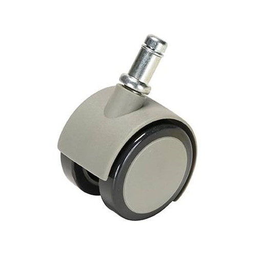 DCI 2972 Soft Wheel Caster For Hard Floors Gray 5/Pk
