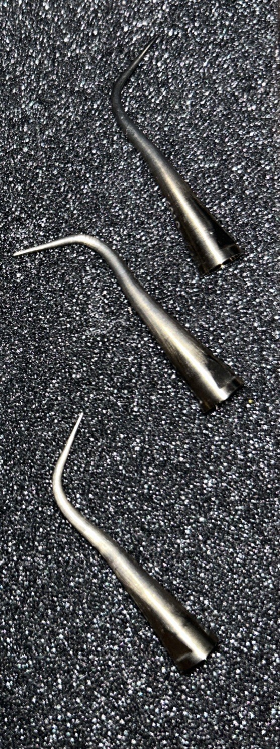Denmat Pro-Select Platinum Tips Piezo Ultrasonic 3/Pk Straight