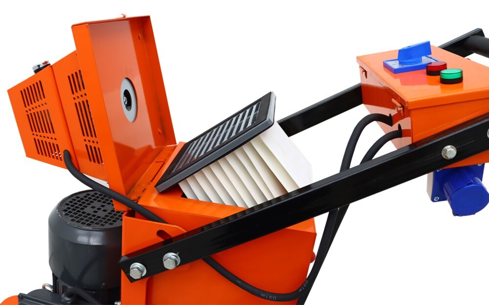 INTBUYING®Floor Grinder w/Fan(430Type) 220V Concrete Grinding Machine(14-239509)
