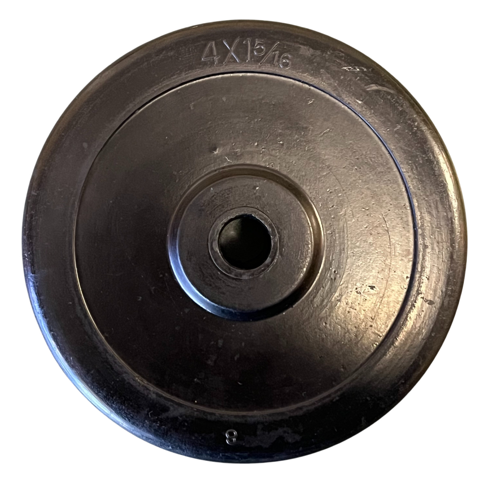 Hard Rubber 4″ x 1.5″ Wheel