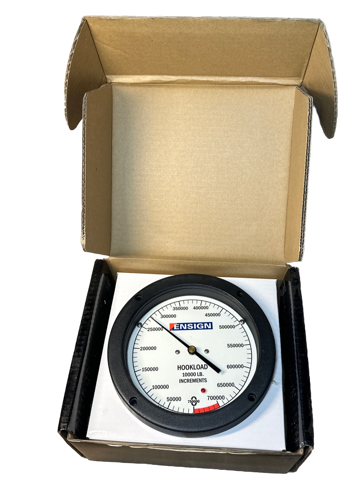 Ensign Hookload Weight Indicator (750000 lb max 10000 lb inc 6″)oilfield driller