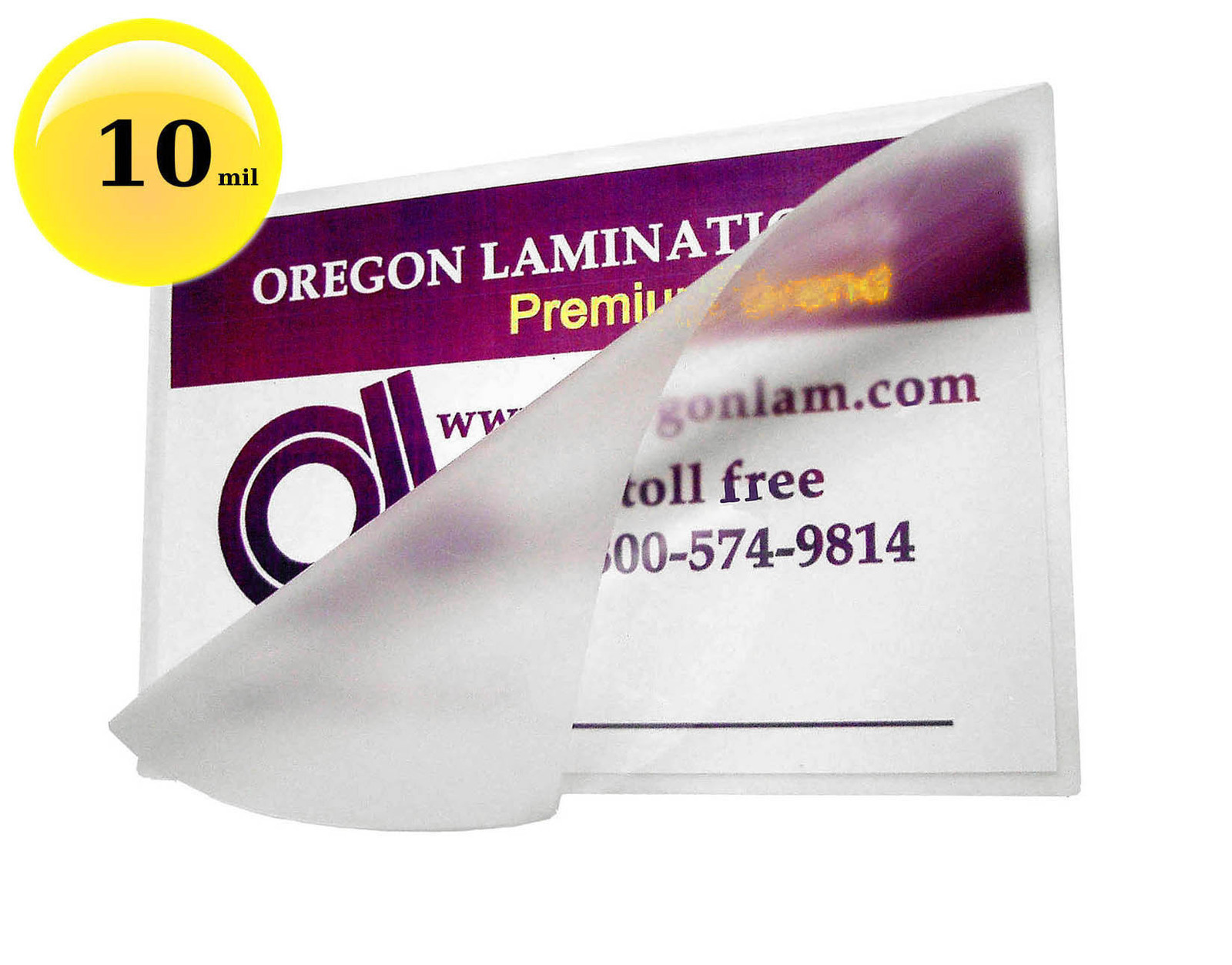 200/pack Hot 10 Mil File Card Laminating Pouches 3-1/2 x 5-1/2 Clear 3.5 x 5.5