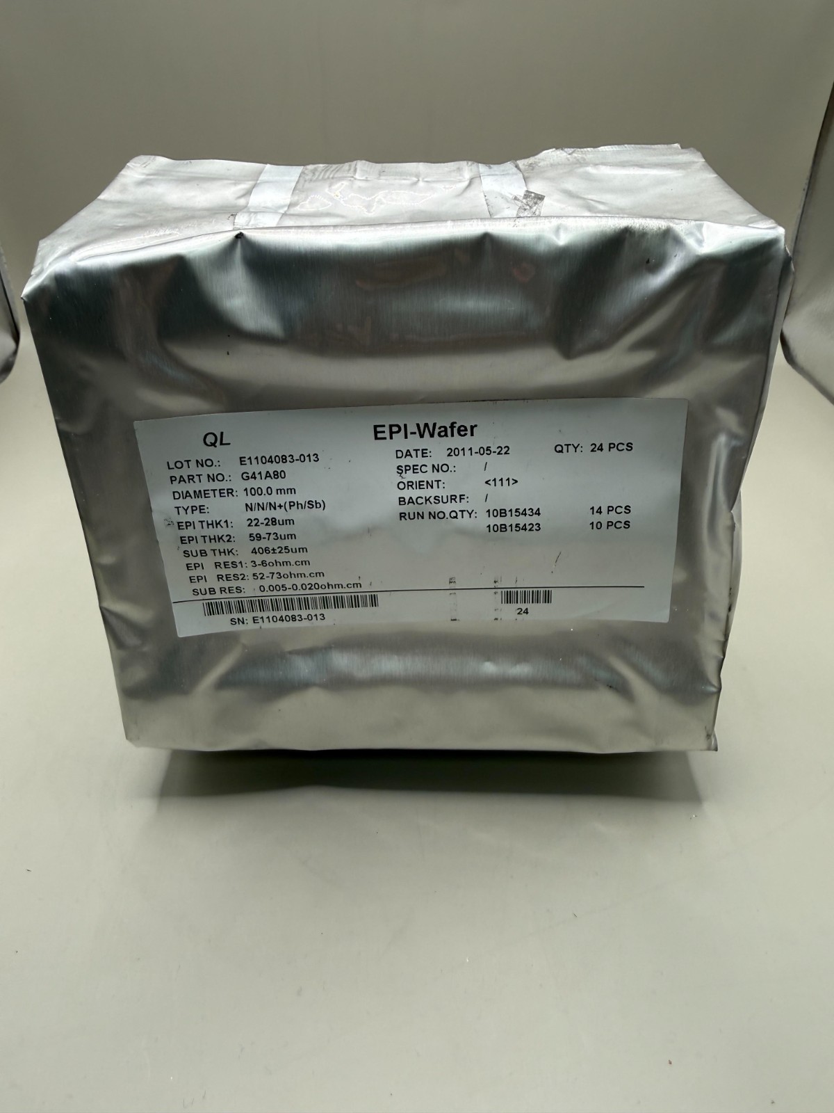 Epi-Wafer 100mm