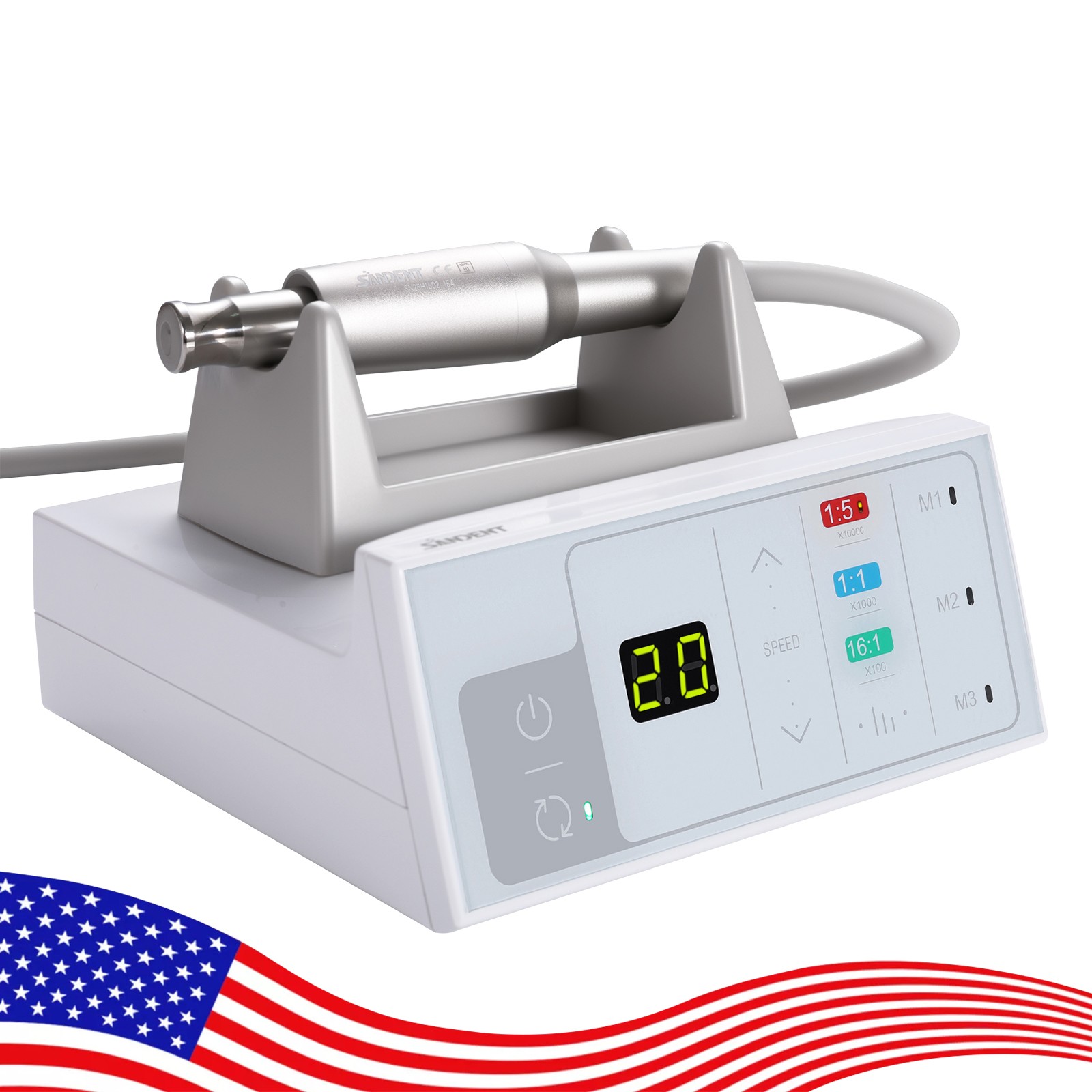 Dental Endo Handpiece 8:1 Contra Angle Endodontic For Dentsply E-Type