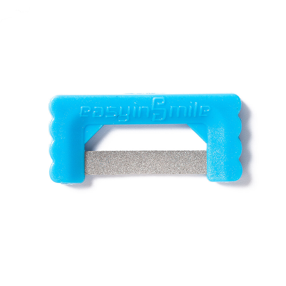 Dental Mini Metal Braces Orthodontic Brackets Mesh Base IPR Polishing Strips Saw