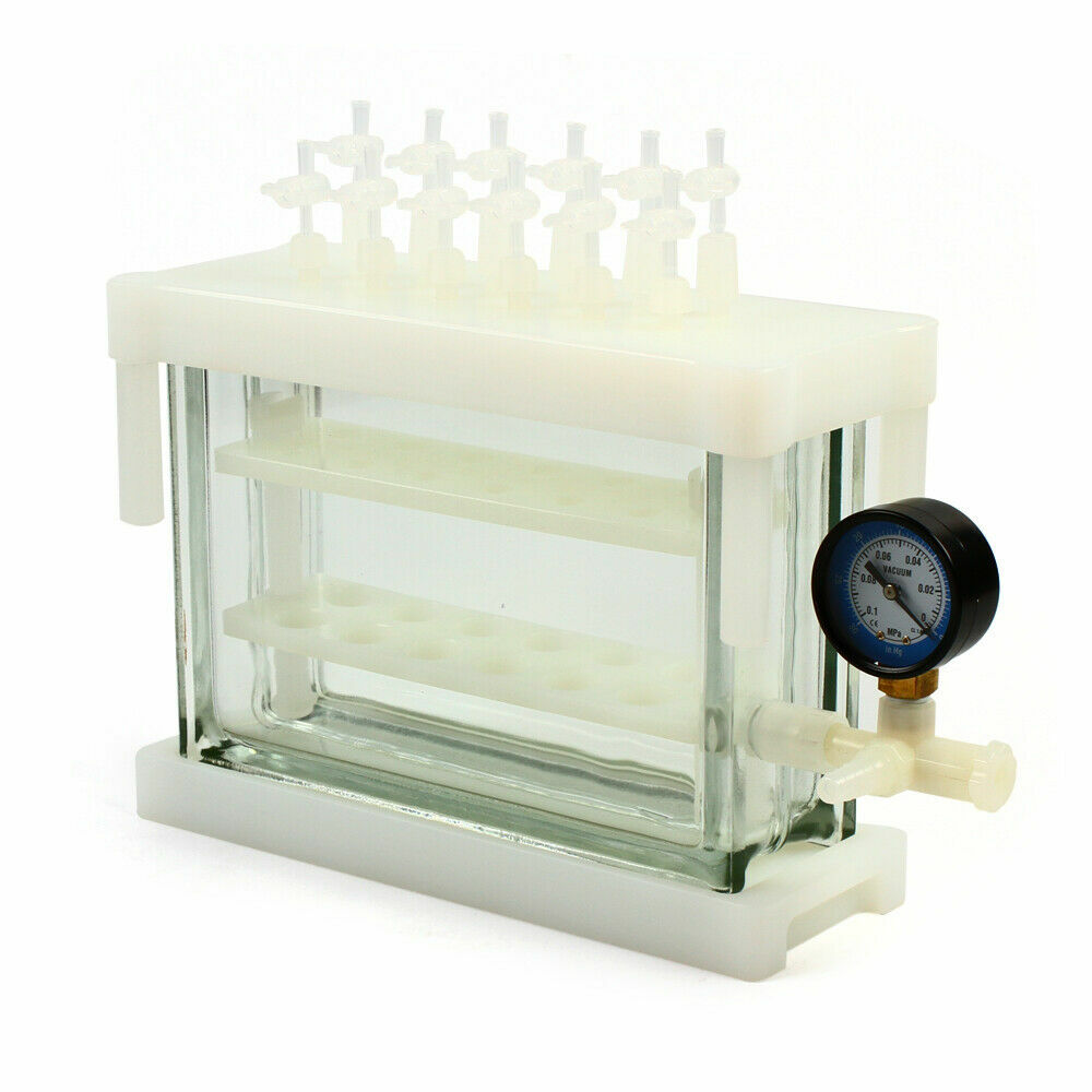 A complete set of 12 position SPE Manifold system, Vacuum SPE manifold e