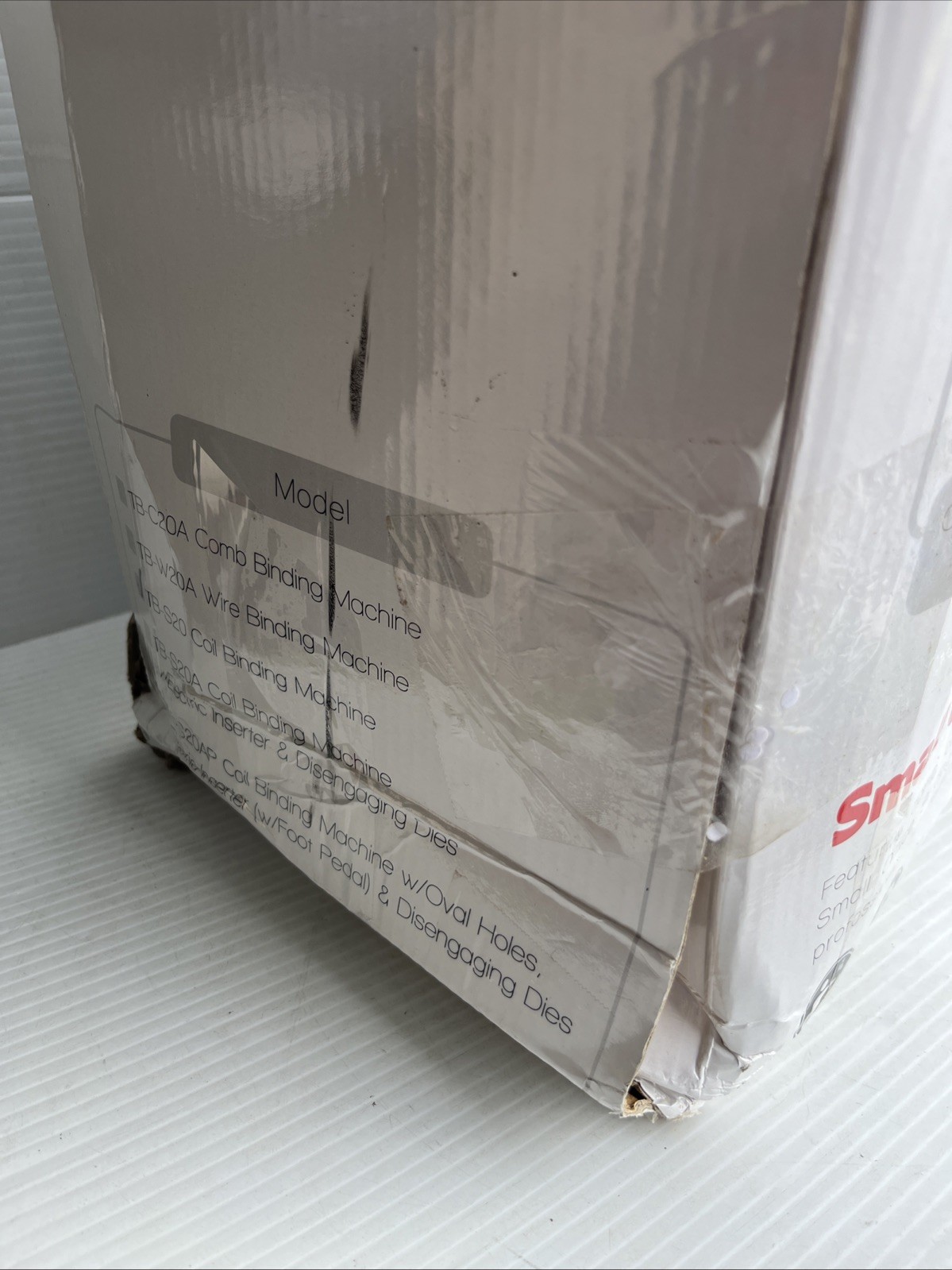 Trubind Coilbind TB-S20 Coil Binding Machine 4:1 Manual Round Hole Punch & Coils