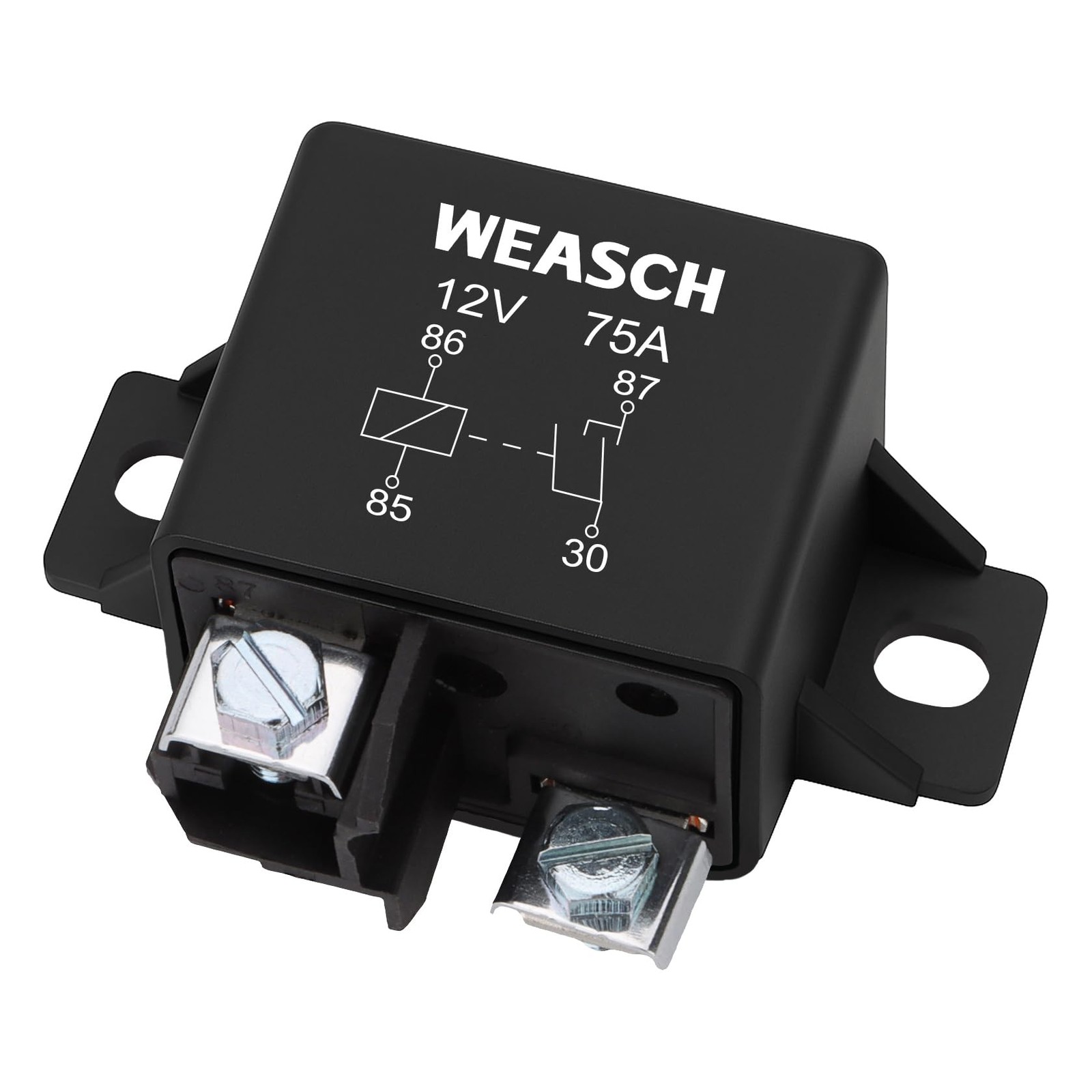0332002168 Normal Open Power Relay, 12V 75A, Applies to Starter Relay V23232-…