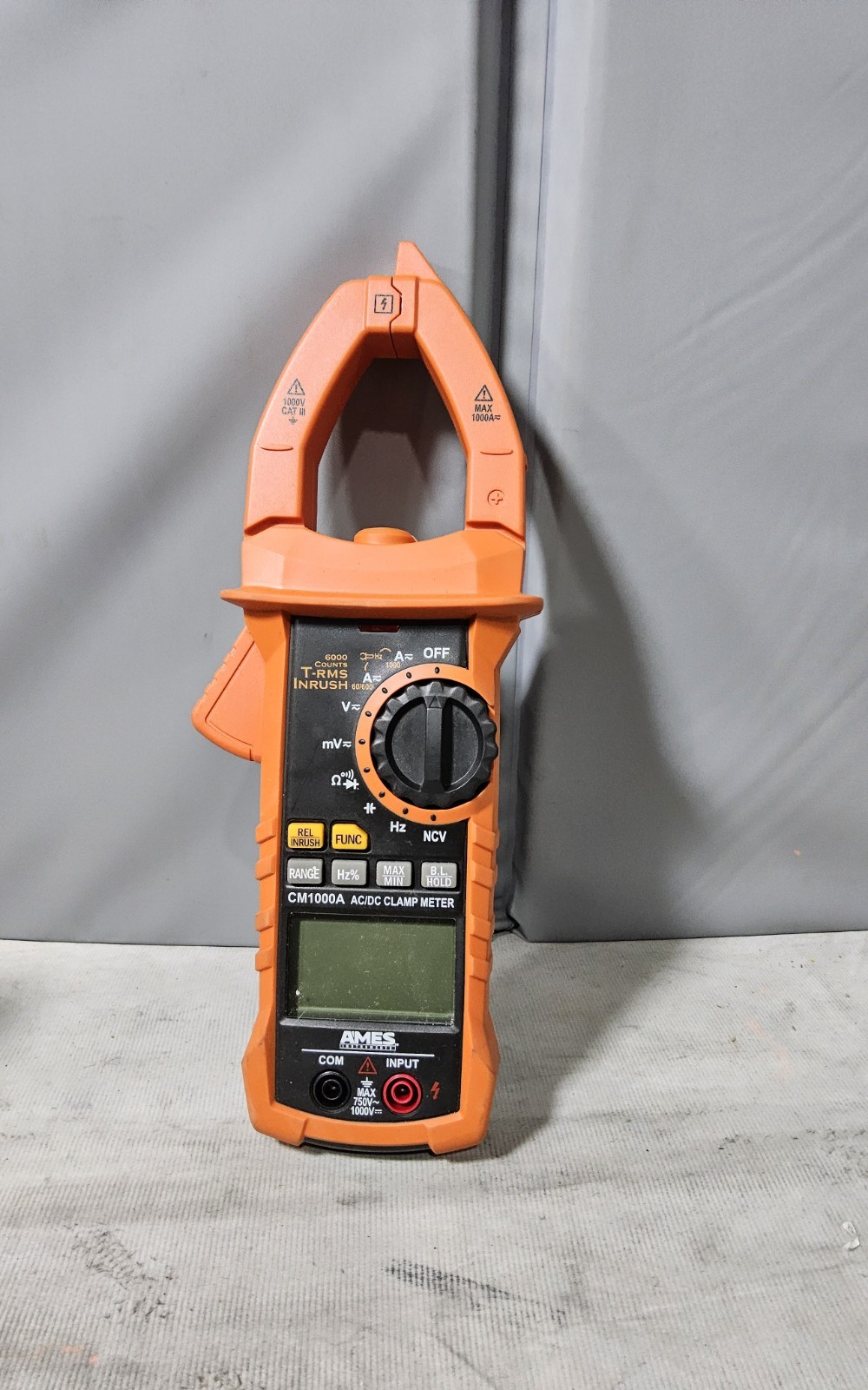 +AMES Instruments CM1000A True-RMS AC/DC Clamp Meter