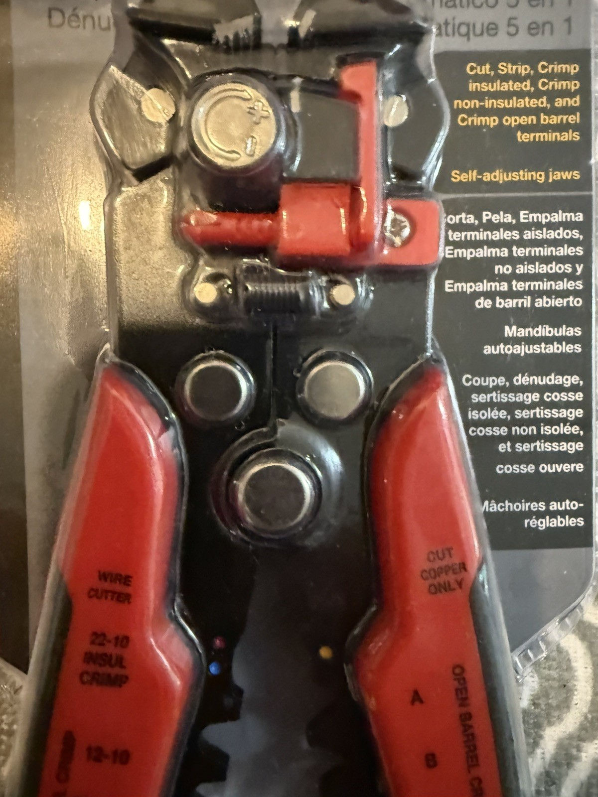 GB GS-395 Automatic Wire Stripper/Cutter ***New Sealed Package*** 10-26 AWG